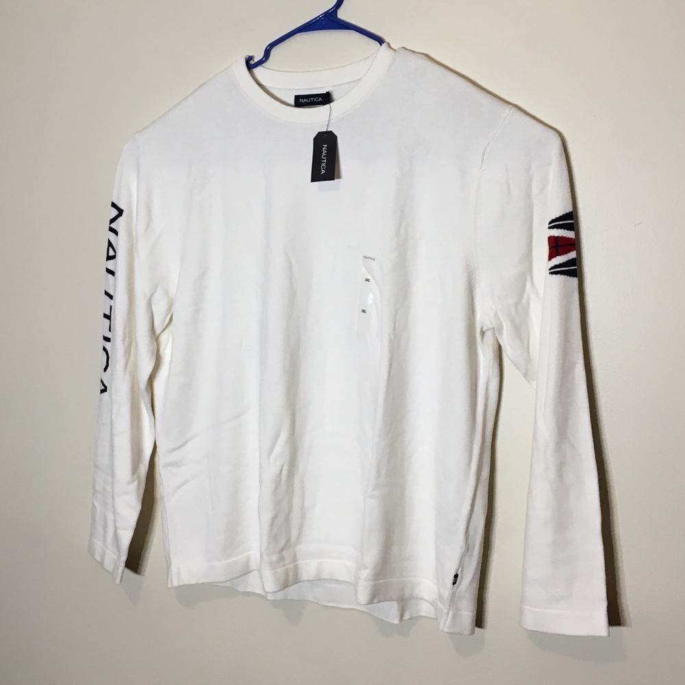NAUTICA SIGNATURE CREW NECK SWEATER - Picture 2 of 7